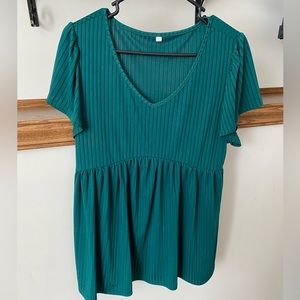 Maternity Peplum Top